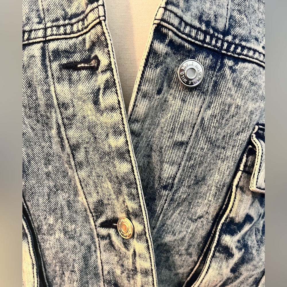 Wild Fable Vintage Wash 90’s utility jean jacket - Picture 3 of 6